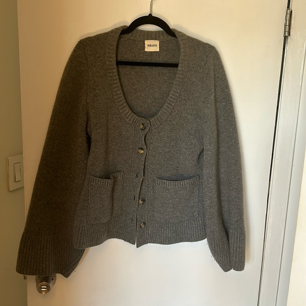 KHAITE cashmere cardigan size L